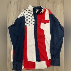 90s vintage western cowboy shirt